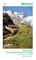 Hiking map of East Tyrol 