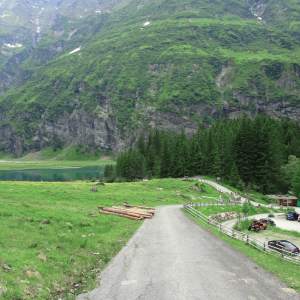 Ansicht Parkplatz Ost mit Hintersee (c) NPHT/S. Lerch