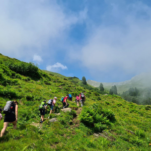 Und schon wieder beim Wandern. © Max Kortmann