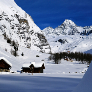 Winter im Koednitztal im Hintergrund der Großglockner c NPHT Kurzthaler