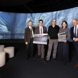 Bild 2 v.l.n.r. Wolfgang Urban, Michael Obermoser, Andreas Zangl, Landeshauptfrau Karoline Edtstadler, Roland Rauch, Michael Schlamberger (c)Franz Reifmüller